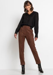 Pantalon en synthétique imitation cuir, bpc selection