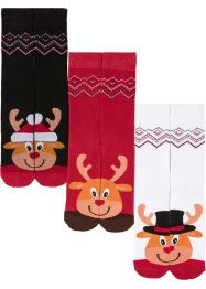 Thermo Socken (3er Pack) mit Geschenkkarte, bpc bonprix collection