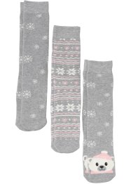 Lot de 3 paires de chaussettes thermo avec carte cadeau, bpc bonprix collection