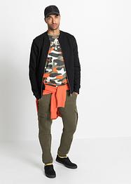 Regular Fit Stretch-Chino-Schlupfhose, Straight, RAINBOW