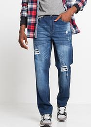 Jean extensible Loose Fit, Straight, RAINBOW