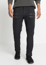 Pantalon extensible Regular Fit avec poches zippées décoratives, Tapered, RAINBOW