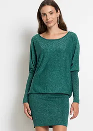 Strickkleid mit Glitzer, bonprix