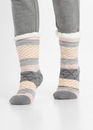 Chaussettes douillettes avec doublure peluche, bpc bonprix collection