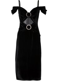 Carmen-Kleid mit Zierschnalle, BODYFLIRT boutique