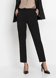 Pantalon avec empiècement en satin, bonprix