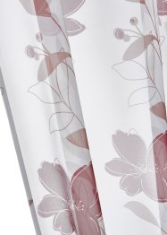 Voilage imprimé floral avec embrasse incluse (1 pce.), bpc living bonprix collection