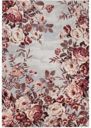 Waschbarer Teppich mit romantischen Blumen, bpc living bonprix collection