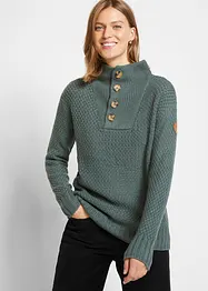 Pull camionneur texturé, bonprix