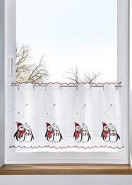 Scheibengardine mit Tier Stickerei (1er Pack), bpc living bonprix collection