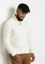 Pull camionneur en grosse maille torsadée, bonprix