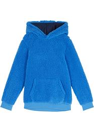 Mädchen Teddy-Fleeceshirt mit Kapuze, bpc bonprix collection