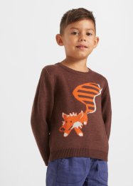 Jungen Pullover mit Tiermotiv, bpc bonprix collection