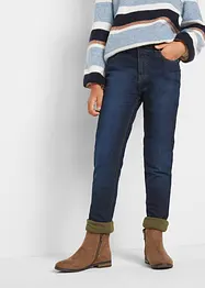 Thermojeans mit Jerseyfutter Mid Waist, bonprix