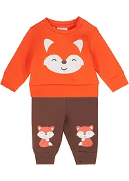 Baby Sweatshirt und Sweathose (2-tlg.Set) aus Bio Baumwolle, bonprix