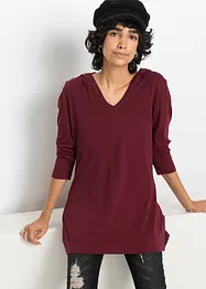 Longshirt mit Kapuze, bonprix