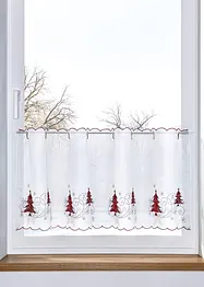 Brise-bise avec broderie de Noël, bonprix