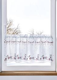 Scheibengardine mit Hunde Druck, bpc living bonprix collection