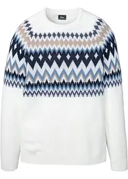 Norweger-Pullover mit recyceltem Polyacryl, bonprix