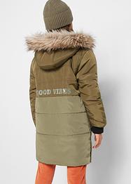 Mädchen Parka, zweifarbig, bpc bonprix collection