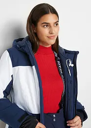 wasserdichte Ski Funktionsjacke mit Kapuze, bonprix