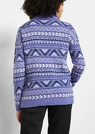 Pullover mit Norweger-Muster, bonprix