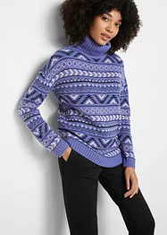 Pullover mit Norweger-Muster, bonprix