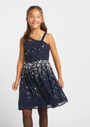 Festliches Mädchen One-Shoulder Kleid mit Pailletten, bpc bonprix collection