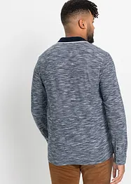 Langarmshirt mit Polokragen, bonprix