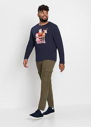 Langarmshirt mit Weihnachtsmotiv, bpc bonprix collection
