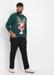 Sweatshirt mit recyceltem Polyester mit Weihnachtsmotiv, bpc bonprix collection