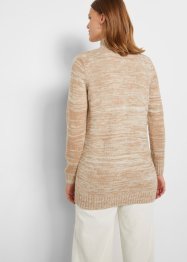 Troyer Pullover mit Zopfmuster, John Baner JEANSWEAR