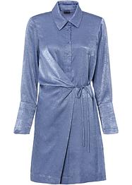 Satin-Kleid mit Glitzereffekt, BODYFLIRT