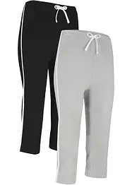 Sport Capri-Hose, Skinny (2er Pack), bonprix