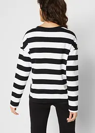Langarmshirt aus reiner Interlock-Baumwolle, bonprix