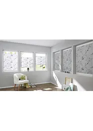 Store plissé motif rameaux, bonprix