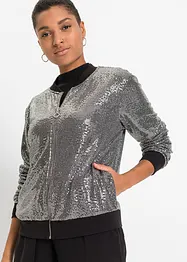 Blouson à paillettes, bonprix