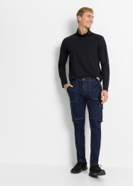Regular Fit Cargo-Jeans mit Positive Denim #1 Fabric, Tapered, RAINBOW