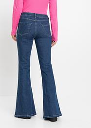 Bootcut-Jeans mit Schlitzdetail mit Positive Denim #1 Fabric, RAINBOW