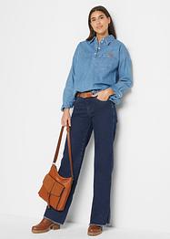 Jean extensible Wide Fit avec fente, John Baner JEANSWEAR