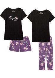 Pyjama und Shorty (4-tlg.Set), bpc bonprix collection