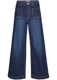 Straight Fit Stretch-Jeans, Knöchelfrei mit Positive Denim #1 Fabric, John Baner JEANSWEAR