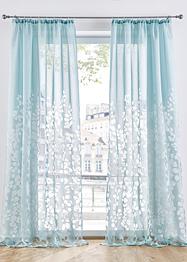 Ausbrenner Gardine mit Blättern (1er Pack), bpc living bonprix collection