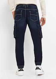 Jean Cargo Slim Fit Straight à enfiler, RAINBOW