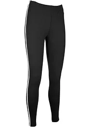 Sport-Leggings mit seitlichem Kontraststreifen, knöchelfrei, bonprix