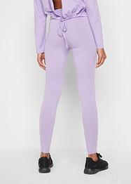 Sport-Leggings mit seitlichem Kontraststreifen, knöchelfrei, bpc bonprix collection