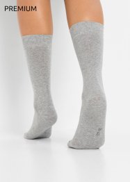 Lot de 3 paires de chaussettes de qualité supérieure au confort exclusif avec coton, bpc bonprix collection