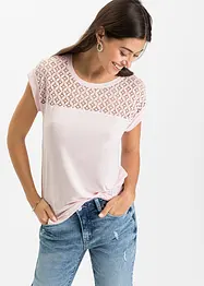 Shirt mit Spitze, bonprix