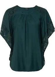 Bluse mit Spitzendetails, bonprix