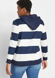 Sweat-shirt à capuche en coton, bonprix